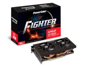 Power Color Graficka karta POWER COLOR Fighter RX7600XT 16G-F AMD/16GB/GDDR6/128bit/crna